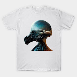 Face of a bird alien T-Shirt